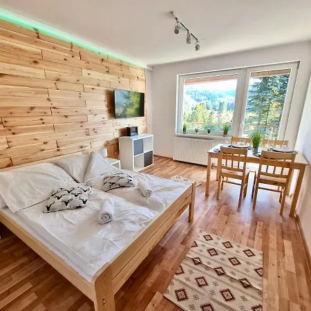Naskarpie Jacuzzi Sauna Basen Apartmán Visla